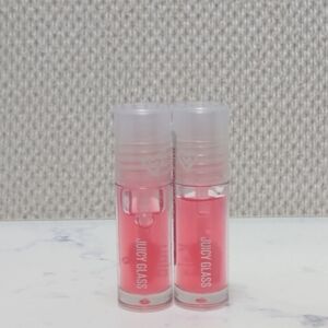 2 Kaja Juicy Glass Mini Size .07 Oz 01 Rose Hip Spritz